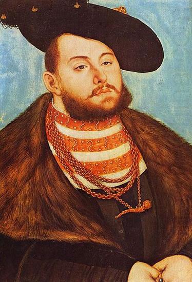 Portrat des Johann Friedrich, Kurfurst von Sachsen, Lucas Cranach the Elder